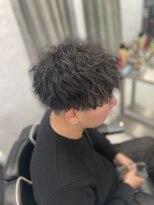 リプレイ 草津店(RIPLAY)&nbsp;スペインカール/スパイキーショート/ブルーブラック/草津