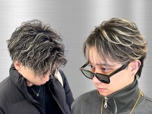 クローマン バイ ビカム(CHROMAN by become)の雰囲気（メッシュ×メンズパーマが大好評！フェザーや無造作との相性◎）