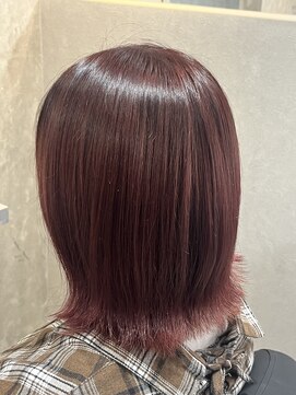 フルール(Fleur) ピンクカラー、ヘイリーボブ