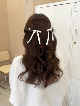 ジジ インターパーク 宇都宮(Gigi) ハーフツイン/お呼ばれヘア