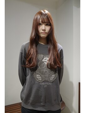 ボタニウム バイ アールサロン(BOTANIUM by RrSALON) ほんのり赤みブラウン×ロングレイヤー