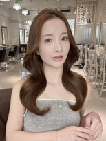 フォルテ 表参道店(FORTE)&nbsp;【フォルテ千鶴】小顔カット/ココアベージュ/黒髪/縮毛矯正