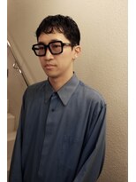 ノフ(knof)&nbsp;メンズショート × ニュアンスパーマ(シャドウパーマ)