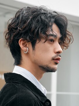 レタッチ バイ フィフス 銀座(RETOUCH by fifth) 銀座新橋シャドウパーマルーズパーママッシュセンターパート眉毛