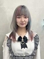 スノットバイガルテ(SNOT by GARTE)&nbsp;デザインカラー/セクションカラー/ウルフカット/姫カット