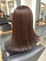 ギルド 清瀬店(GUILD)&nbsp;質感再整カラー×ピンクブラウン