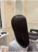女髪ロング