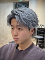 ルースト 京都駅前店(ROOST)&nbsp;フェザーショート×シルバー