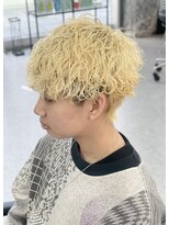 デュー 栄(DEW)&nbsp;【DEW】波巻きツイストスパイラルパーマ/ツイスパ/ブリーチ