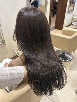 ザック ヴィ(ZACC  vie)&nbsp;くすみベージュ/ベージュ/ブリーチなし/レイヤー