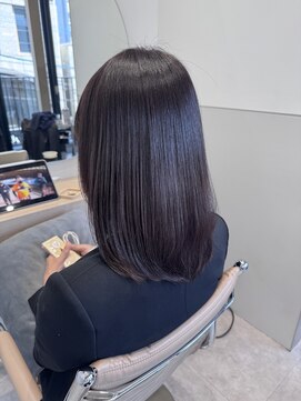 カルム 天神大名(calme) 【calme】 ダスティピンク 髪質改善 髪質改善トリートメント