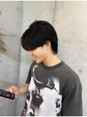 毛流れセンターパート