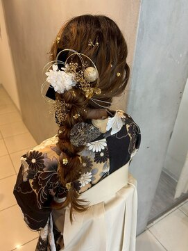 リアン(Lien) 卒業式ヘアアレンジ/着付け/和装ヘアセット/編み込みアレンジ