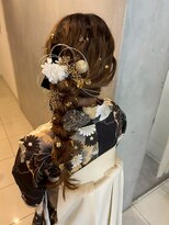 リアン(Lien) 卒業式ヘアアレンジ/着付け/和装ヘアセット/編み込みアレンジ