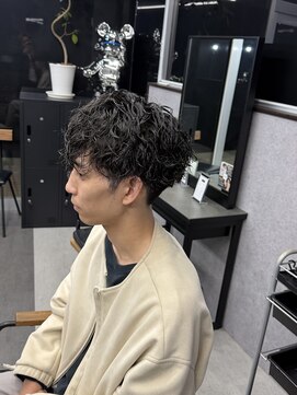 サン 福井工大前店(SUN) メンズパーマ/ニュアンス/フェザー/フェード/眉毛/バーバー