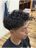 ピンパーマショート