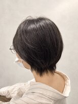 ケーズヘアー 津田沼SHORE店(K's Hair)&nbsp;くびれショートボブ/大人可愛いナチュラルヘア