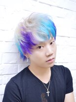 ヘアーエクステンド エフ 渋谷(f)&nbsp;MANIC PANIC メンズメッシュ