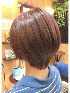 ガビーヘアルーブ(gabi hair LOOB) 艶カラーショートボブ