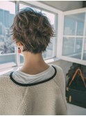 ショートカーリーパーマ/20代/30代/40代/50代/表町