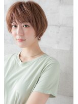 アッシュ ヘアーメイク 桐生(ash hair×make) 20代30代40代/小顔/ベージュ/ひし形/丸み/ナチュラルボブ