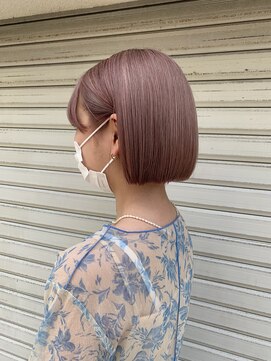 オンヌ(onnu) ミニボブ＋ピンクベージュ