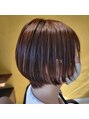 ヘアーデザイン ビビッド(HAIR DESIGN VIVID) 丸みショート。ボリュームを出しすぎない大人可愛いショート