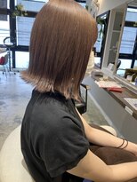 ナルヘアー 越谷(Nalu hair)&nbsp;ペールベージュ/外ハネボブ