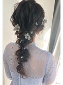 【池袋駅西口・ヘアセット】編みおろし