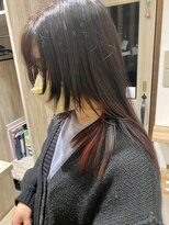 ペアツリー(Pear tree)&nbsp;ロングウルフ×インナーカラー