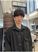 メンズマッシュ ショートパーマ ニュアンスパーマ
