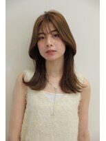 イヴォークトーキョーオーサカ(EVOKE TOKYO osaka) 髪質改善韓国風くびれロブ艶髪小顔に見える顔まわり