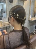 まとめ髪お呼ばれ結婚式アレンジ【LODAT横浜】