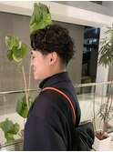 【お客様スタイル】かきあげジェントルパーマ