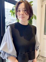 アンドファインヘアービューティー(AND FINE hair beauty) 毛流れボブ