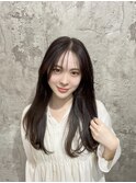 【シースルーバングがポイント】バタフライレイヤーカット