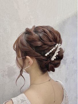 ヘアアレンジメント ボガスティーズ 溝の口店(Hair arrangement Vogusty's) アップヘア
