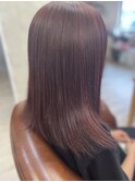 レッド系ヘアカラー