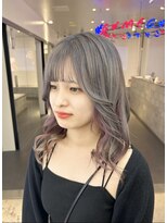 ゲーム 原宿店(GAME)&nbsp;ターコイズ/ダブルカラー/ケアブリーチ/髪質改善/原宿