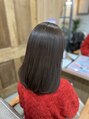 ロッソ 仙台店(Rosso) 【ほんのりオリーブグレージュ】赤味を抑えたカラーが得意です！