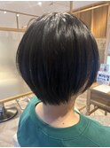 ショートカット/丸みショート/耳かけショート