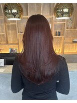 アイノアシェール 西宮(AInoa Cher) 【極上の髪質改善】プレミアムカラーエステ/艶髪/カシスカラー