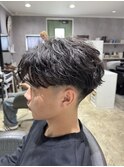 滋賀/南草津/メンズ美容室/波巻きツイストスパイラルパーマ