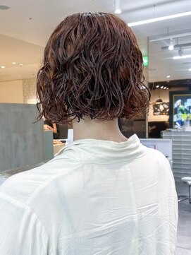 アルバム 渋谷パルコ(ALBUM) ボブミディアム美髪チェリーブラウン_ba481081