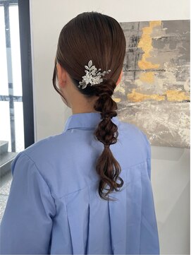 ウル 岡山駅店(ULu.) 岡山ヘアセット　二次会ヘア