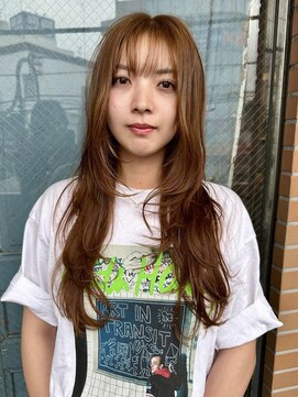 ボコカ(bococa) ロングレイヤー透明感ベージュカラー