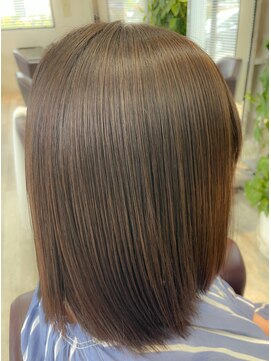 ブレスバイファースト 富谷店(Breath by first) 艶ストレートスタイル!