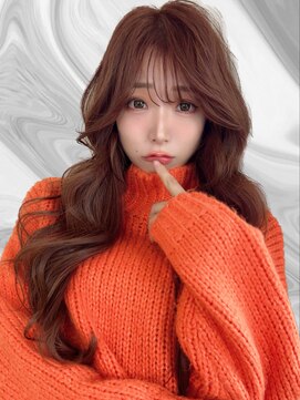 サロンドルテラ (Salon de Lutella) 大人ギャルロングレイヤー ピンクベージュ