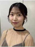 ヘアセット/ヘアアレンジ/結婚式お呼ばれヘア
