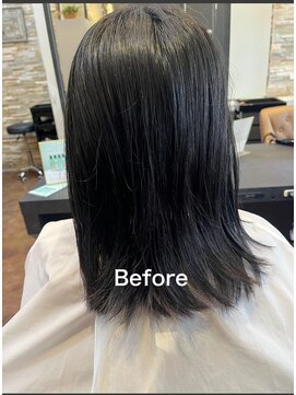 ヘアーラウンジ アンフィ 井土ヶ谷(Hair Lounge Anphi) 借りっぱなしボブ